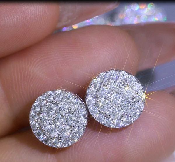real gold style pass diamond tester jewelry earrings hip hop jewelry moissanite earring, Silver
real gold style pass diamond tester jewelry earrings hip hop jewelry moissanite earring, Silver
