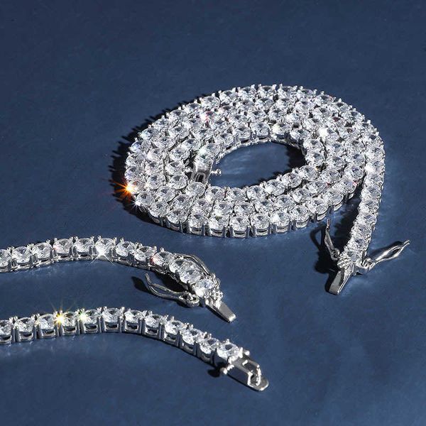 silver vermeil necklace 925s 4mm cz diamond gold plated thick tennis chain hip hop luxury jewelry for men women rapper
silver vermeil necklace 925s 4mm cz diamond gold plated thick tennis chain hip hop luxury jewelry for men women rapper