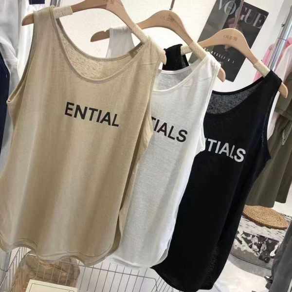 oversize summer breathable vest luxury designer womens clothing letter printing tee pure cotton sleeveless loose tshirt, White
oversize summer breathable vest luxury designer womens clothing letter printing tee pure cotton sleeveless loose tshirt, White