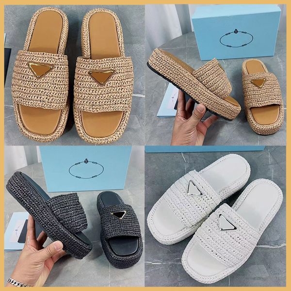 flat bottomed woven sandals for womens triangular signature sandals lafite grass upper sheepskin lining rubber sole women casual beach vacat, Black
flat bottomed woven sandals for womens triangular signature sandals lafite grass upper sheepskin lining rubber sole women casual beach vacat, Black