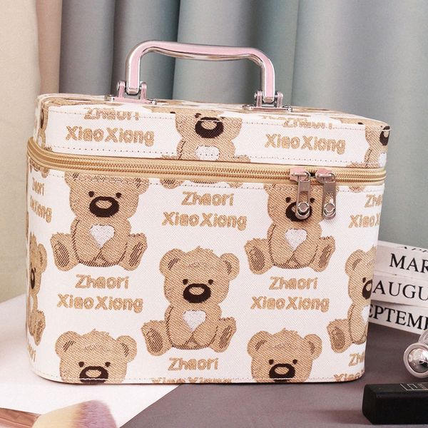 23 brand luxury women's cartoon new style makeup bag large capacity small size portable toiletries storage box p1ee#
23 brand luxury women's cartoon new style makeup bag large capacity small size portable toiletries storage box p1ee#