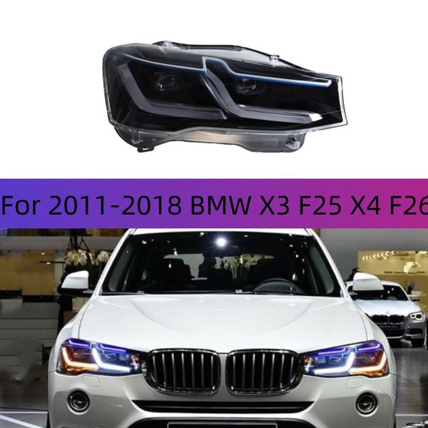 car styling for 20 11-20 18 bmw x3 f25 x4 f26 headlight assembly led drl turn signal projector lens auto accessories
car styling for 20 11-20 18 bmw x3 f25 x4 f26 headlight assembly led drl turn signal projector lens auto accessories