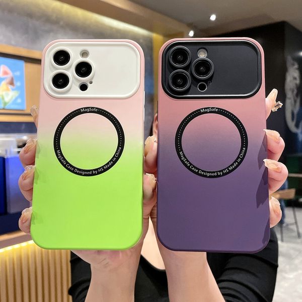 gradient slim matte skin feel magsafe case for iphone 11 12 13 14 pro max 14plus big window hard shockproof cover for iphone 14
gradient slim matte skin feel magsafe case for iphone 11 12 13 14 pro max 14plus big window hard shockproof cover for iphone 14