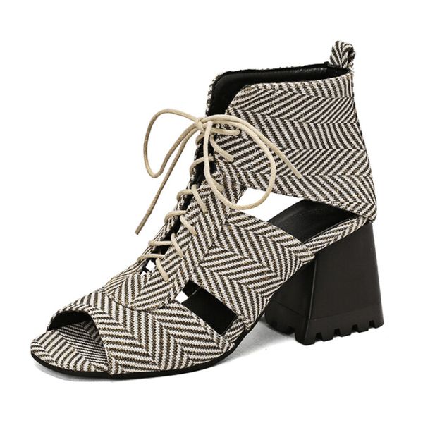 2023 summer new design womens lace up hollow cool boots chunky heels mixed color chelsea boots sandals for girls womens shoes, Black
2023 summer new design womens lace up hollow cool boots chunky heels mixed color chelsea boots sandals for girls womens shoes, Black