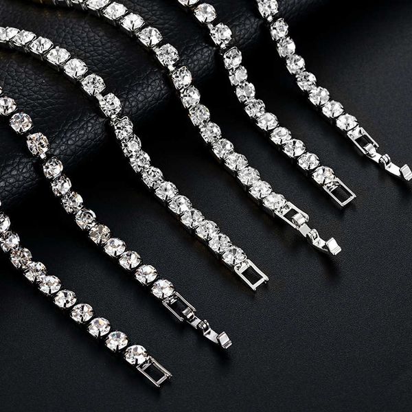 rinntin fashion jewelry crystal 925 sterling silver bracelet tennis chain joyas de plata cadena custom
rinntin fashion jewelry crystal 925 sterling silver bracelet tennis chain joyas de plata cadena custom