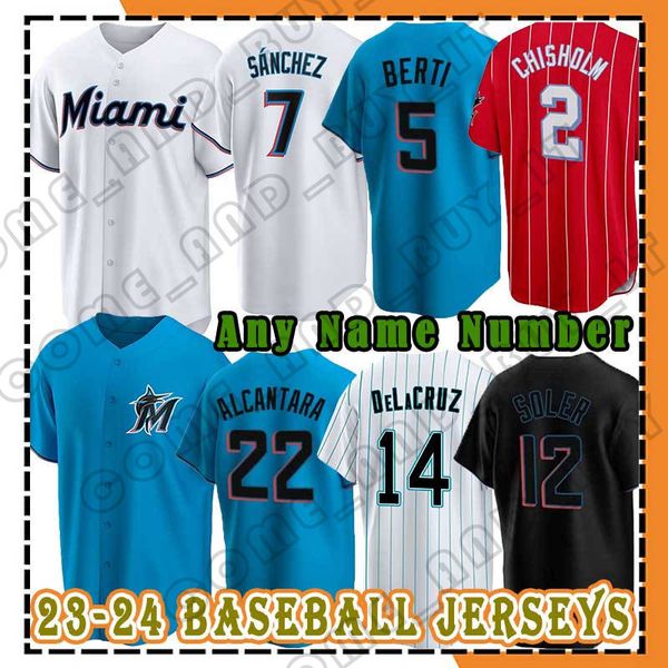 2 jazz chisholm jr baseball jersey 4 nick fortes 14 bryan de la cruz miami jorge soler luis arraez marlins sandy alcantara avisail garcia je, Blue;black
2 jazz chisholm jr baseball jersey 4 nick fortes 14 bryan de la cruz miami jorge soler luis arraez marlins sandy alcantara avisail garcia je, Blue;black