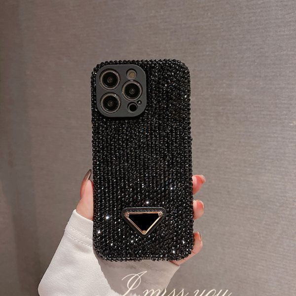 

designer bling crystal rhinestones diamonds phone cases for men women apple iphone 14 13 12 mini 11 pro max 7 8 plus luxury glitter sparkle