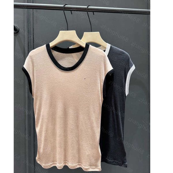 23ss womens t-shirt womens designer clothing tee round neck pure cotton color match offset printing logo short sleeve t-shirt womens clothes, White
23ss womens t-shirt womens designer clothing tee round neck pure cotton color match offset printing logo short sleeve t-shirt womens clothes, White