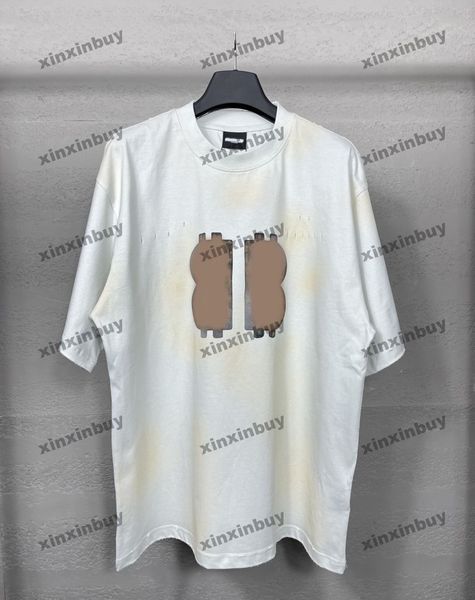 xinxinbuy men designer tee t shirt 23ss mud destroyed tie dye paris short sleeve cotton women black white gray xs-l, Black;brown
xinxinbuy men designer tee t shirt 23ss mud destroyed tie dye paris short sleeve cotton women black white gray xs-l, Black;brown
