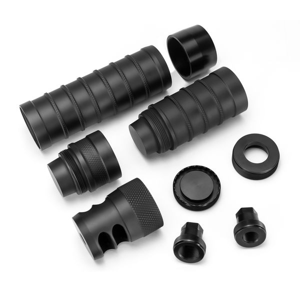 tactical accessories 1.72"od 9.2"l stainless steel modular solvent trap mst fuel filter 1/2x28+5/8x24 thread with muzzle brake for
tactical accessories 1.72"od 9.2"l stainless steel modular solvent trap mst fuel filter 1/2x28+5/8x24 thread with muzzle brake for