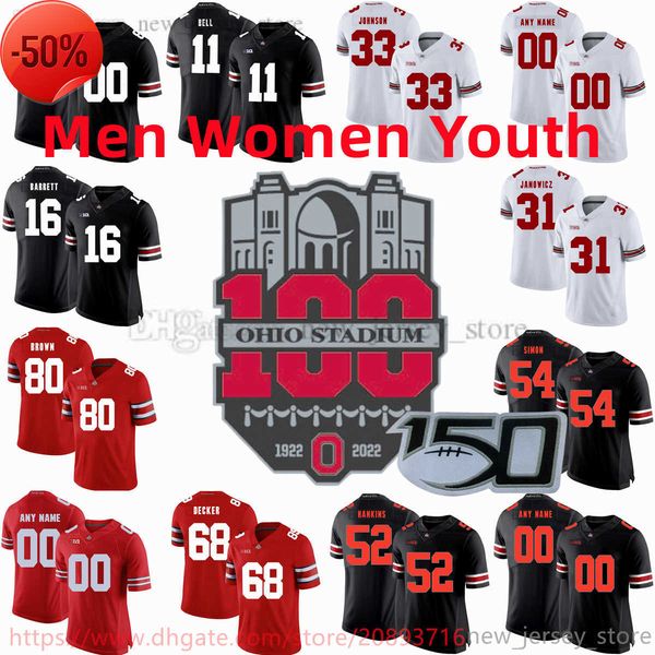 custom s-6xl ncaa college ohio state buckeyes football jerseys 44 j.t. tuimoloau 33 jack sawyer 4 julian fleming 77 paris johnson jr. 11 c.j, Black;red
custom s-6xl ncaa college ohio state buckeyes football jerseys 44 j.t. tuimoloau 33 jack sawyer 4 julian fleming 77 paris johnson jr. 11 c.j, Black;red