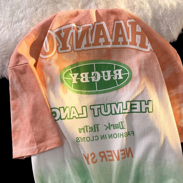 tie dye gradient ins back letter print hip hop woman tshirts loose casual graphic tee goth shirt summer 2022 korean, White
tie dye gradient ins back letter print hip hop woman tshirts loose casual graphic tee goth shirt summer 2022 korean, White