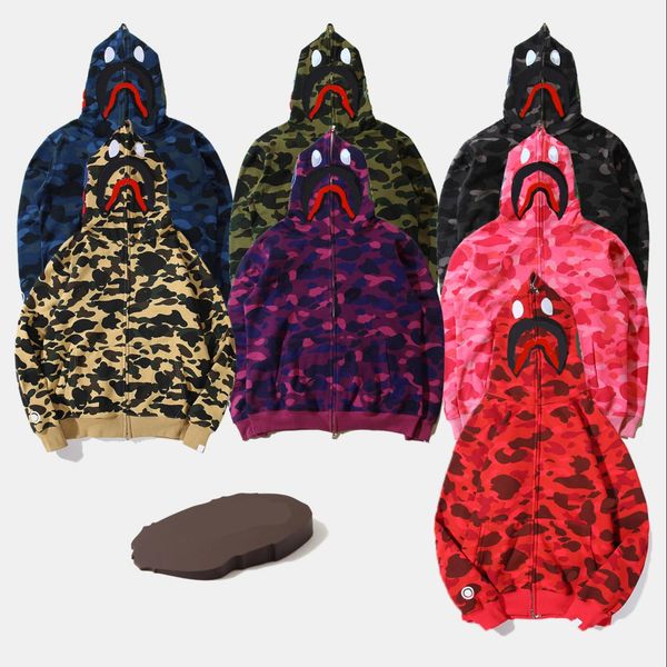 hoodies men women designer hoodie fashion zipper sweatshirts with hood camouflage printing jacket abpe tech fleece coat, Black
hoodies men women designer hoodie fashion zipper sweatshirts with hood camouflage printing jacket abpe tech fleece coat, Black