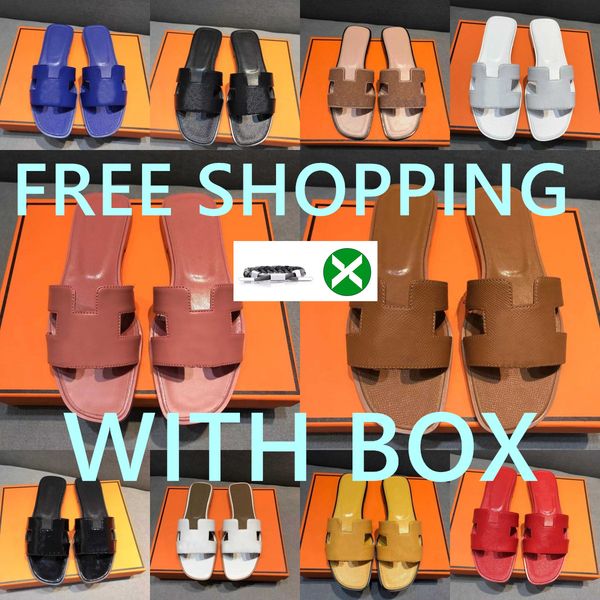 hopping with box designer oran h sandals for women her slides men casual luxury ladies vacation flat famous summer leather outdoor slippers, Black
hopping with box designer oran h sandals for women her slides men casual luxury ladies vacation flat famous summer leather outdoor slippers, Black