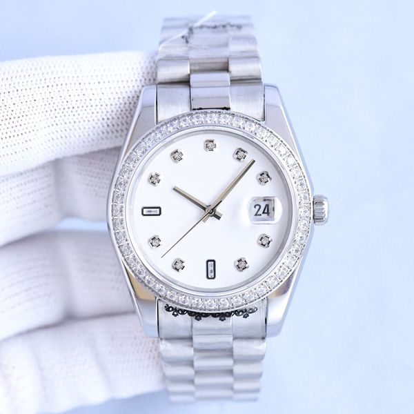 watch case with diamond mens automatic mechanical watches 41mm waterproof sapphire women wristwatches montre de luxe, Slivery;brown
watch case with diamond mens automatic mechanical watches 41mm waterproof sapphire women wristwatches montre de luxe, Slivery;brown