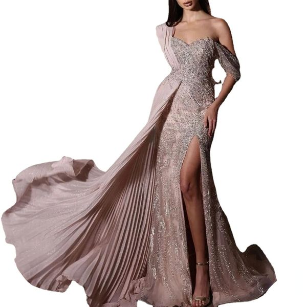 pink new arrival evening dresses v neck sleeveless satin lace folds hollow backless formal dress shiny sequins appliques side slit prom dres, Black;red
pink new arrival evening dresses v neck sleeveless satin lace folds hollow backless formal dress shiny sequins appliques side slit prom dres, Black;red