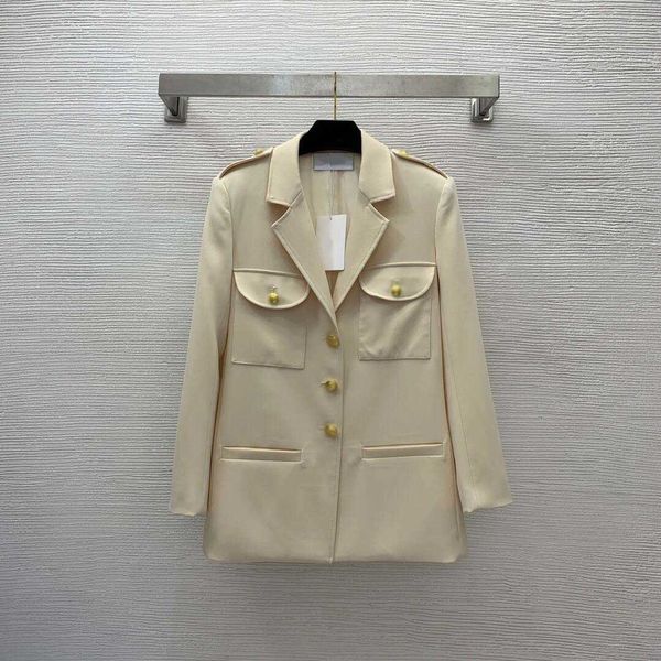 23ss womens jacket women designer clothes new gold button small polo collar fashion long sleeve celebrity style slim suit coat women clothes, White;black
23ss womens jacket women designer clothes new gold button small polo collar fashion long sleeve celebrity style slim suit coat women clothes, White;black
