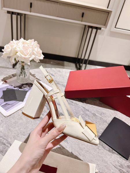 luxury designer dress shoes valentinosity women's high heels new spring and autumn sandals designer fashion formal dress elegant temper, Black
luxury designer dress shoes valentinosity women's high heels new spring and autumn sandals designer fashion formal dress elegant temper, Black