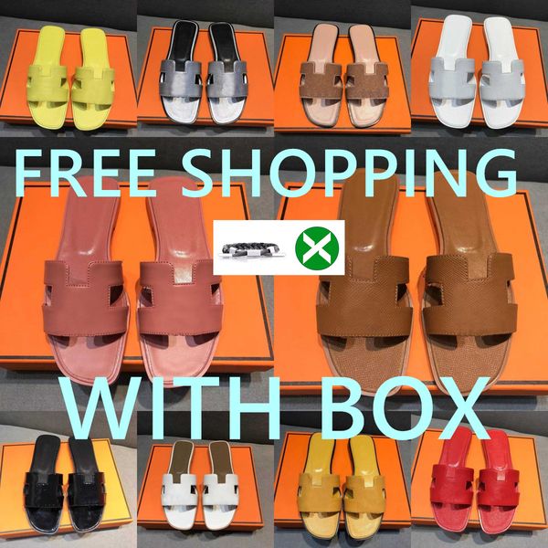 hopping with box designer oran h sandals for women her slides men casual luxury ladies vacation flat famous summer leather outdoor slippers, Black
hopping with box designer oran h sandals for women her slides men casual luxury ladies vacation flat famous summer leather outdoor slippers, Black