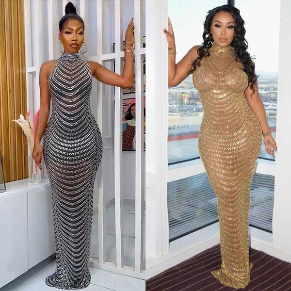 summer product dress womens clothes mesh see through nightclub rhinestone for women, Black;gray
summer product dress womens clothes mesh see through nightclub rhinestone for women, Black;gray