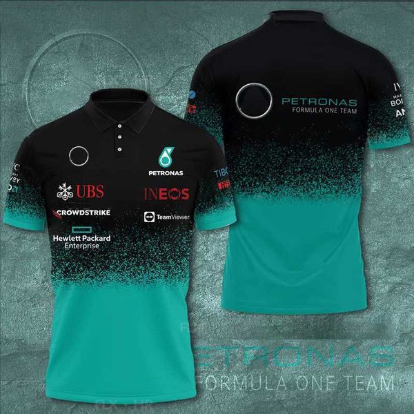men's polos 2023 petronas f1 racing team summer polo shirt with collar breathable casual, White;black
men's polos 2023 petronas f1 racing team summer polo shirt with collar breathable casual, White;black