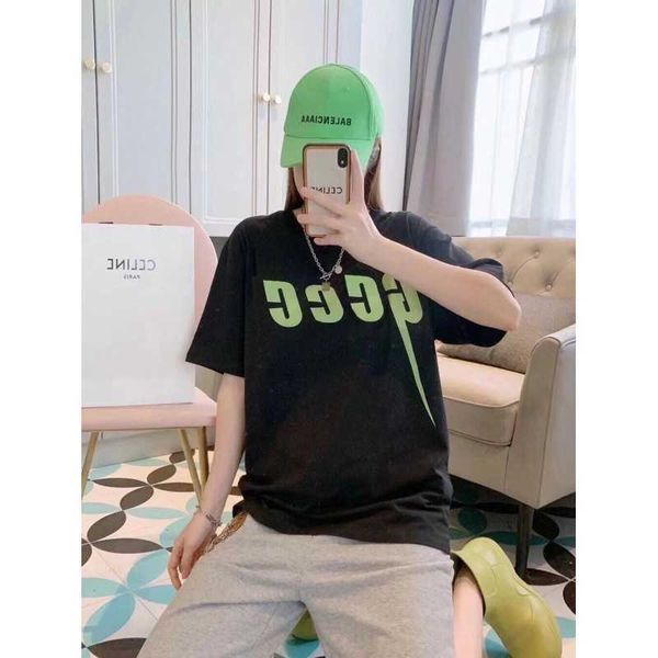 high version gu home 2023 summer new luxury fashion green lightning sewing printed short sleeve t-shirt men's and women's pure cot, White
high version gu home 2023 summer new luxury fashion green lightning sewing printed short sleeve t-shirt men's and women's pure cot, White