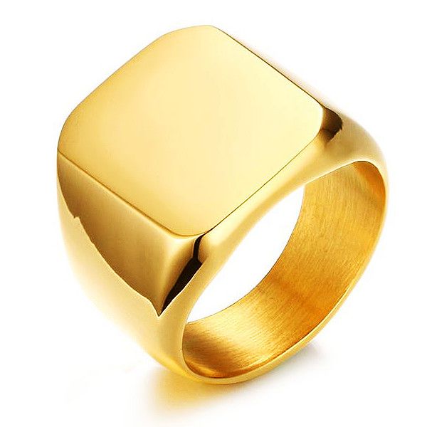 vintage mens ring stainless steel square signet rings jewelry gift for men women boyfriend girlfriend yw249rc-294, Silver
vintage mens ring stainless steel square signet rings jewelry gift for men women boyfriend girlfriend yw249rc-294, Silver