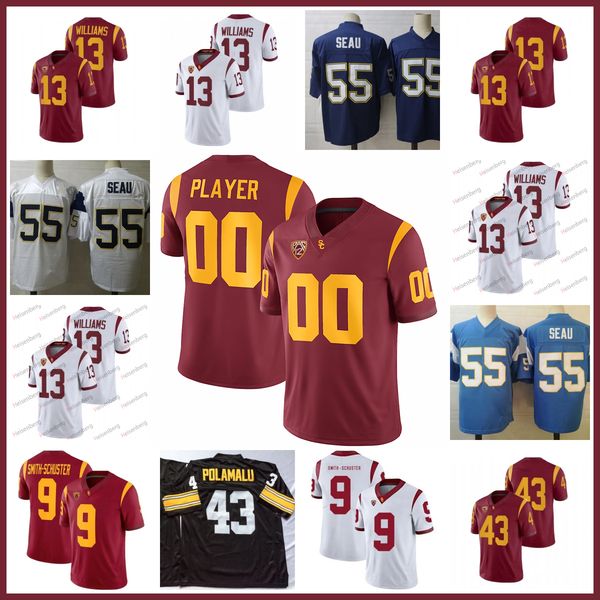 usc trojans football jersey junior seau stitched 9 juju smith-schuster 43 troy polamalu 13 caleb williams usc football jersey, Black
usc trojans football jersey junior seau stitched 9 juju smith-schuster 43 troy polamalu 13 caleb williams usc football jersey, Black