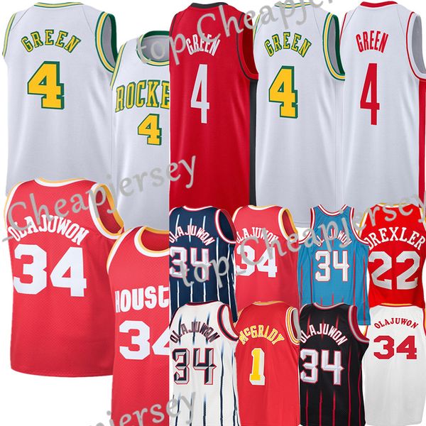 #4 jalen green basketball jersey #3 kevin porter jr. hakeem olajuwon clyde drexler 1 tracy mcgrady jerseys, Black;red
#4 jalen green basketball jersey #3 kevin porter jr. hakeem olajuwon clyde drexler 1 tracy mcgrady jerseys, Black;red