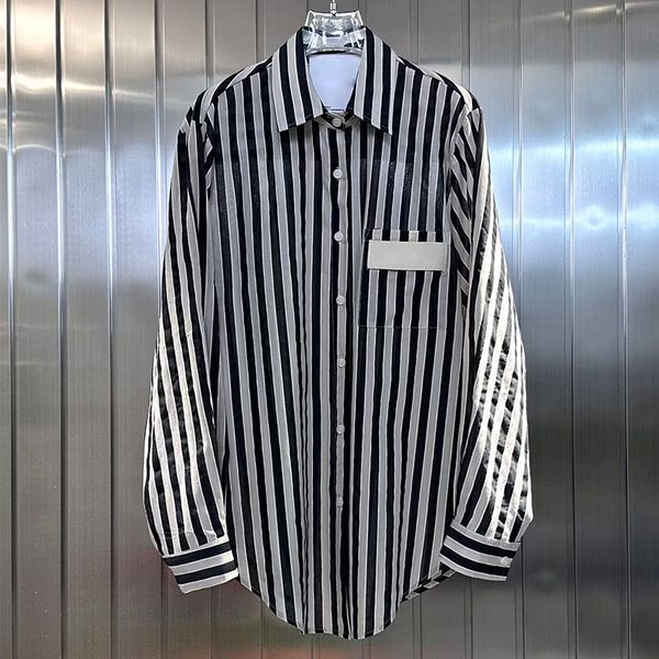 fashion designer shirts for women long sleeve with bottons vertical striped shirt 23503
fashion designer shirts for women long sleeve with bottons vertical striped shirt 23503