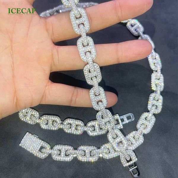 925 sterling silver iced out moissanite 10mm cuban link chain pig nose stone hip hop necklace
925 sterling silver iced out moissanite 10mm cuban link chain pig nose stone hip hop necklace