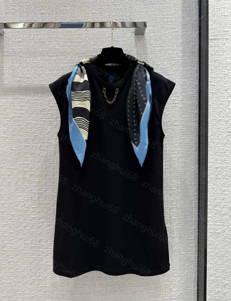 23ss summer dresses women dress womens designer clothing solid color round neck pure cotton silk scarf vest dress womens clothing, Black;gray
23ss summer dresses women dress womens designer clothing solid color round neck pure cotton silk scarf vest dress womens clothing, Black;gray