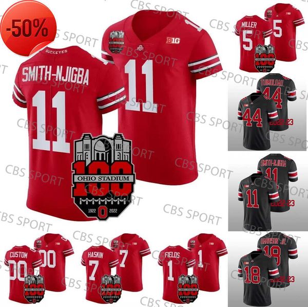 ohio state buckeyes ncaa football jersey college c.j. stroud jaxon smith-njigba 100 year stadium harrison jr. williams egbuka eichenberg fie, Black;red
ohio state buckeyes ncaa football jersey college c.j. stroud jaxon smith-njigba 100 year stadium harrison jr. williams egbuka eichenberg fie, Black;red