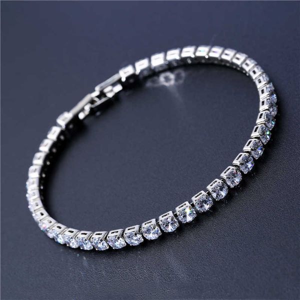 br0122 huilin simply zircon bracelet sparkling diamond multicolored bracelets austrian crystal tennis for women, Silver
br0122 huilin simply zircon bracelet sparkling diamond multicolored bracelets austrian crystal tennis for women, Silver