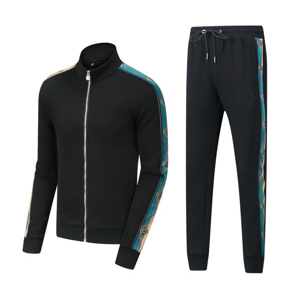 1 men's tracksuits designer mens tracksuit luxury men sweatsuits long sleeve classic fashion pocket running casual man clothes outfits, Gray
1 men's tracksuits designer mens tracksuit luxury men sweatsuits long sleeve classic fashion pocket running casual man clothes outfits, Gray