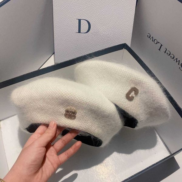 fashion newsboy cap designer luxury beret angora rabbit hair beret in autumn and winter japan south korea warm soft waxy small fragrance pai, Blue;gray
fashion newsboy cap designer luxury beret angora rabbit hair beret in autumn and winter japan south korea warm soft waxy small fragrance pai, Blue;gray
