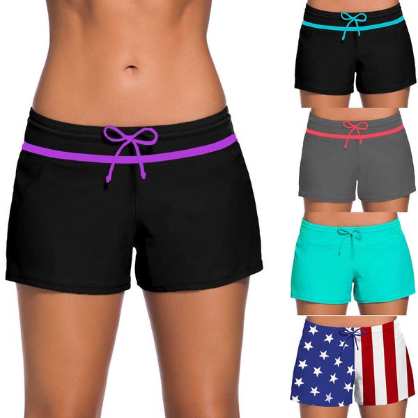 designer swimwear fashion solid color bikini bottom swimwear women suitable trunks sports yoga short safety beach trunks bikinis awimsuit pl, White;black
designer swimwear fashion solid color bikini bottom swimwear women suitable trunks sports yoga short safety beach trunks bikinis awimsuit pl, White;black
