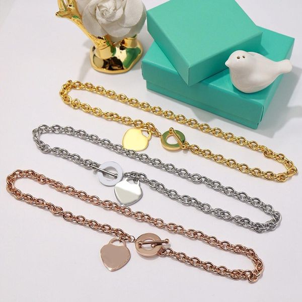 men necklace necklaces designer t & c rope chain rose gold silver plated heart tag necklace chains for men gold necklace women necklace boxe
men necklace necklaces designer t & c rope chain rose gold silver plated heart tag necklace chains for men gold necklace women necklace boxe