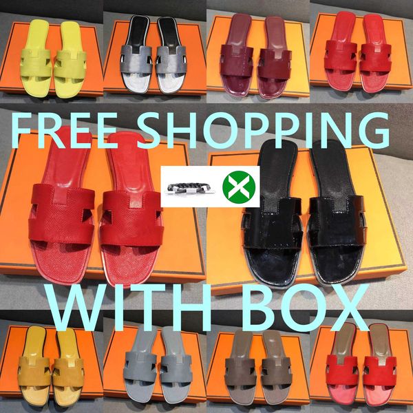2023 with box designer beach oran h sandals for women summer casual fashion luxury ladies classic flat leather solid home beach slippers sli, Black
2023 with box designer beach oran h sandals for women summer casual fashion luxury ladies classic flat leather solid home beach slippers sli, Black