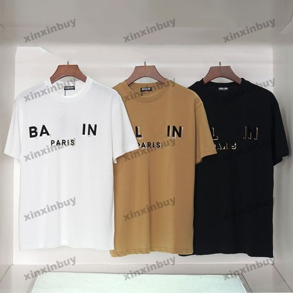 xinxinbuy men designer tee t shirt 23ss paris letter print france short sleeve cotton women black white gray s-2xl, Black;brown
xinxinbuy men designer tee t shirt 23ss paris letter print france short sleeve cotton women black white gray s-2xl, Black;brown