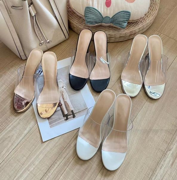 designer double letter slipper summer transparency wedge sandal women high-heeled sandal fashion sheepskin sole slipper slipper, Black
designer double letter slipper summer transparency wedge sandal women high-heeled sandal fashion sheepskin sole slipper slipper, Black