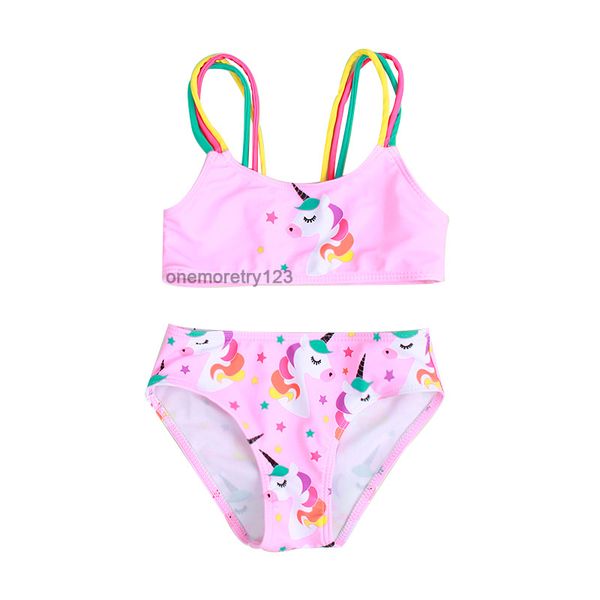 girls cartoon unicorn two piece pink swimsuit baby girl flounce designer bikini set 1-5t kids vivid princess swimwear 3 style, Blue
girls cartoon unicorn two piece pink swimsuit baby girl flounce designer bikini set 1-5t kids vivid princess swimwear 3 style, Blue