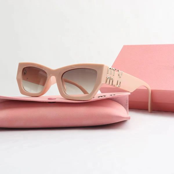 Fashion Miu Sunglasses Designer Oval Frame Women's Anti-radiation UV400 Personality Men's Retro Gla Wo Glasses Designers Sun S
Fashion Miu Sunglasses Designer Oval Frame Women's Anti-radiation UV400 Personality Men's Retro Gla Wo Glasses Designers Sun S