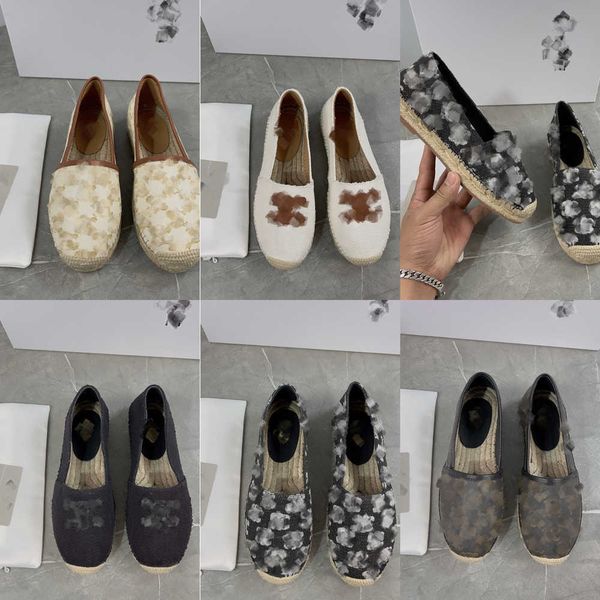 2023 spring summer vintage triomphe straw fisherman shoes designer leather womens casual shoe woven fisher sandals slip-on sneakers luxury h, Black
2023 spring summer vintage triomphe straw fisherman shoes designer leather womens casual shoe woven fisher sandals slip-on sneakers luxury h, Black