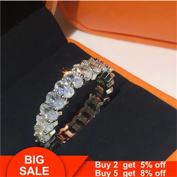 charm silver color ring oval cut aaaaa cubic zirconia eternity engagement wedding band rings for women men finger jewelry, Slivery;golden
charm silver color ring oval cut aaaaa cubic zirconia eternity engagement wedding band rings for women men finger jewelry, Slivery;golden