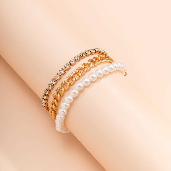 carter lisa exquisite geometry tennis bracelets for female pearl crystal bead chain party jewelry accessories gift, Silver
carter lisa exquisite geometry tennis bracelets for female pearl crystal bead chain party jewelry accessories gift, Silver