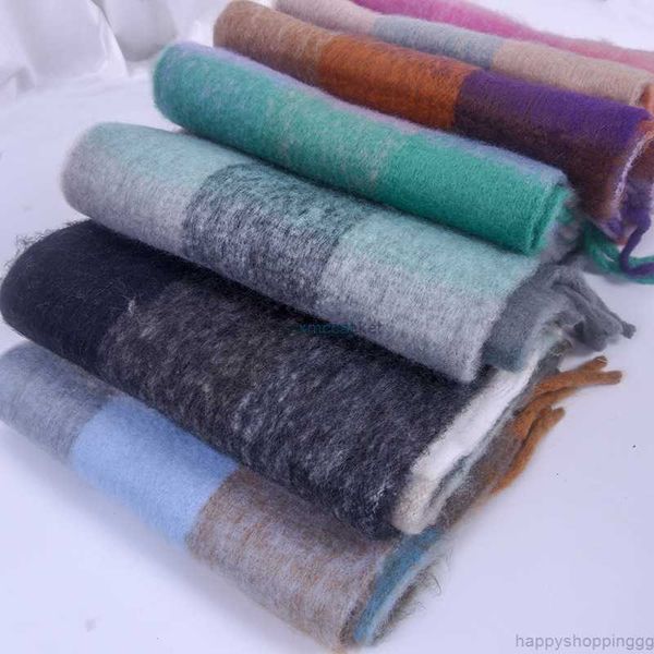 scarves winter 2023 ac women's scarf rainbow plaid medium length warm cashmere tassels casual shawl neck wrap simplel1z4jz1x, Blue;gray
scarves winter 2023 ac women's scarf rainbow plaid medium length warm cashmere tassels casual shawl neck wrap simplel1z4jz1x, Blue;gray