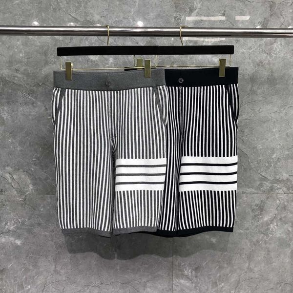time breathe tb striped shorts summer four bar cotton casual breathable sports shorts, White;black
time breathe tb striped shorts summer four bar cotton casual breathable sports shorts, White;black