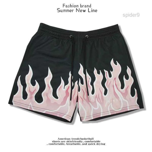european trend flame branded shorts casual loose quarter pants with breathable and quick drying sports basketball training in style short 5, White;black
european trend flame branded shorts casual loose quarter pants with breathable and quick drying sports basketball training in style short 5, White;black