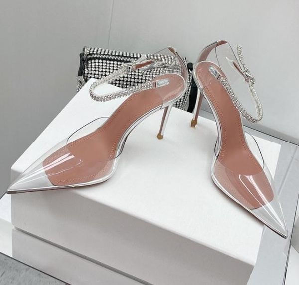 amina muaddi rhinestones high heels shoes and sandals transparent pvc glass glue wedding female crystal high heels sandals with box 35-42, Black
amina muaddi rhinestones high heels shoes and sandals transparent pvc glass glue wedding female crystal high heels sandals with box 35-42, Black
